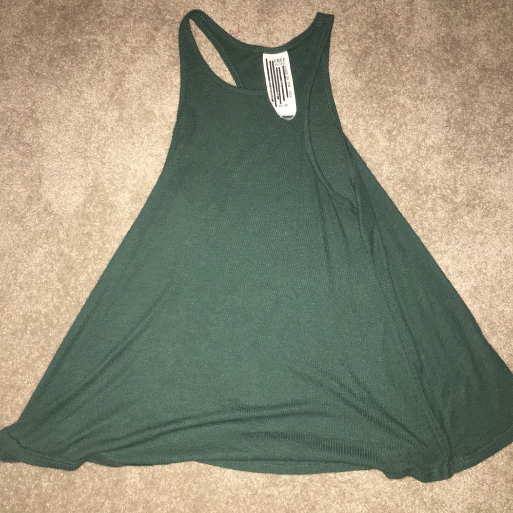 Free People Emerald Green Tank